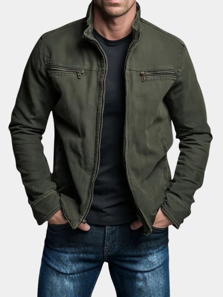 Men's Zip-Up Quiet Sartorial Coat