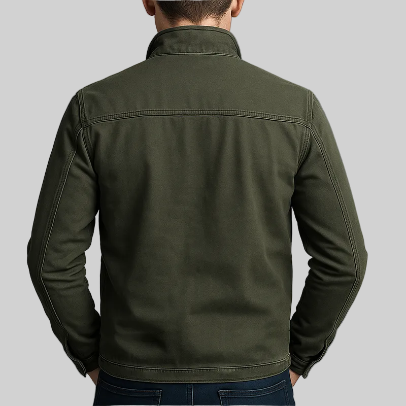 Men's Zip-Up Quiet Sartorial Coat
