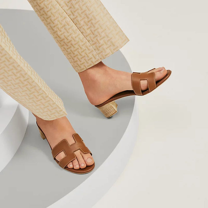 Alina | Women's Comfortable Non-Slip Sandals with Heel-The Yellow Prime