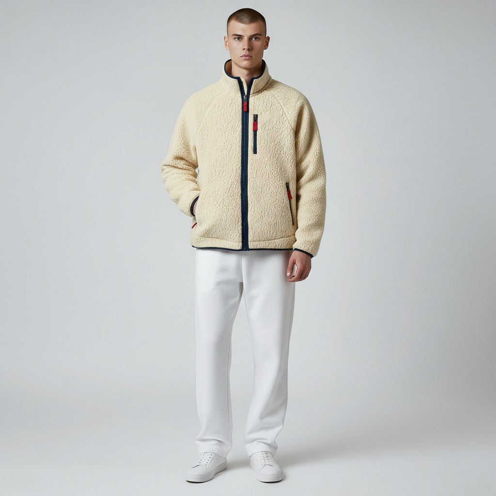 Relaxte oversized wikkeljas voor heren – een warme must-have voor herfst en winter
