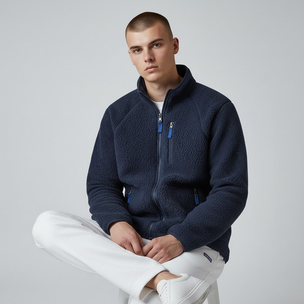 Men's Oversized Wrap Relaxed Coat