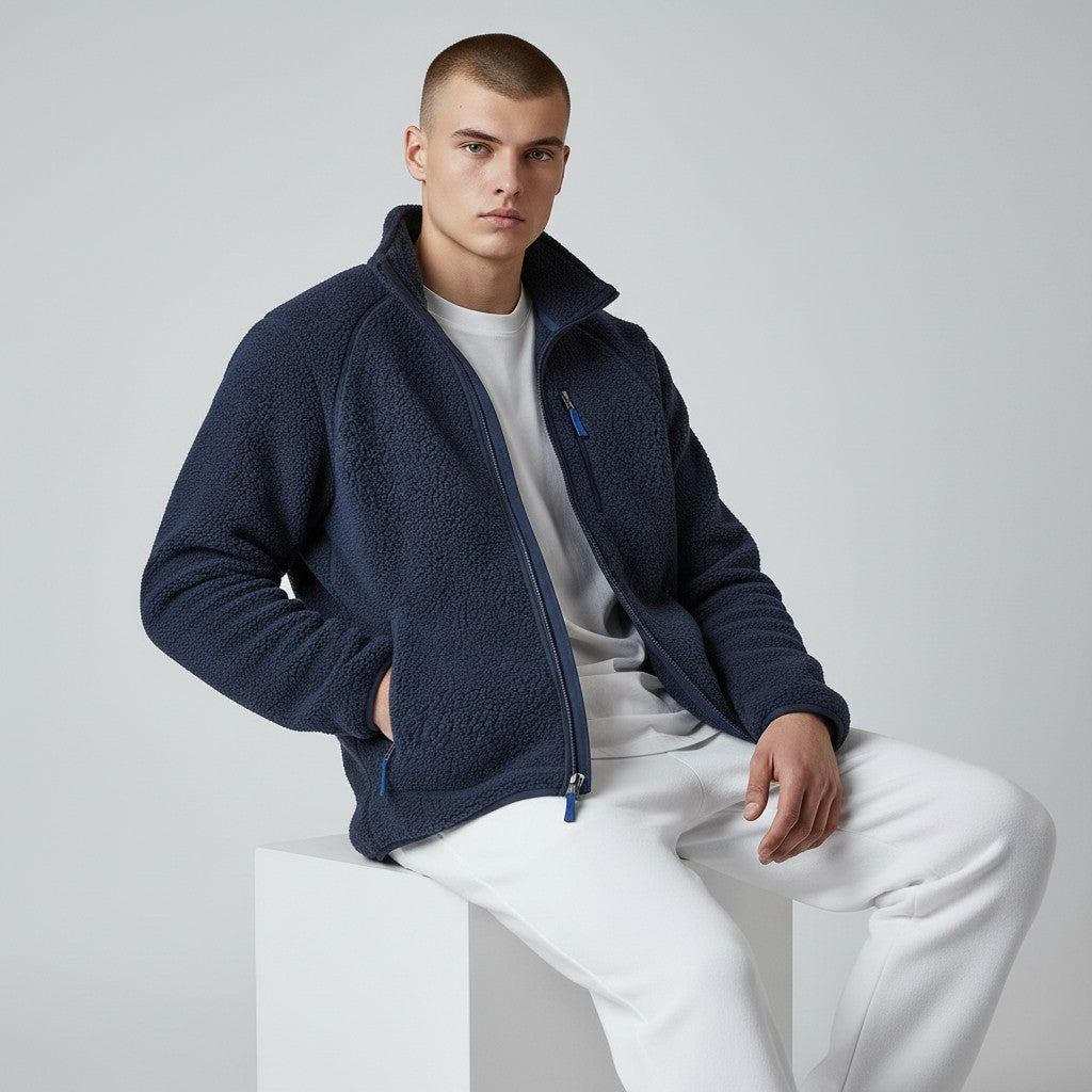 Men's Oversized Wrap Relaxed Coat