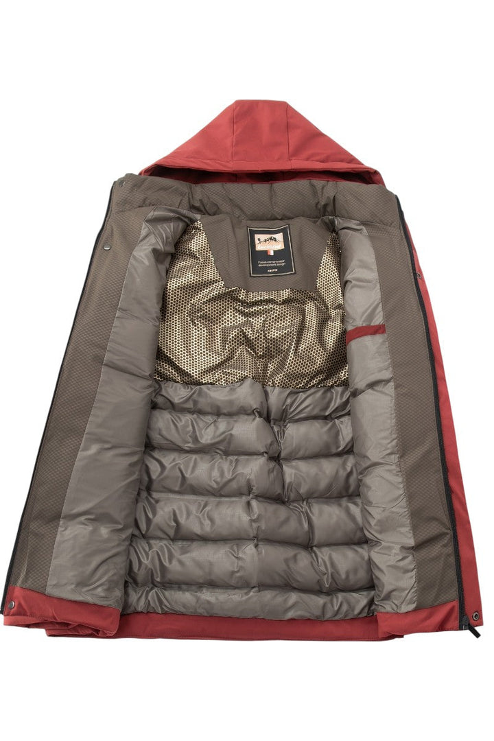 Casaco casual masculino oversized e com capuz
