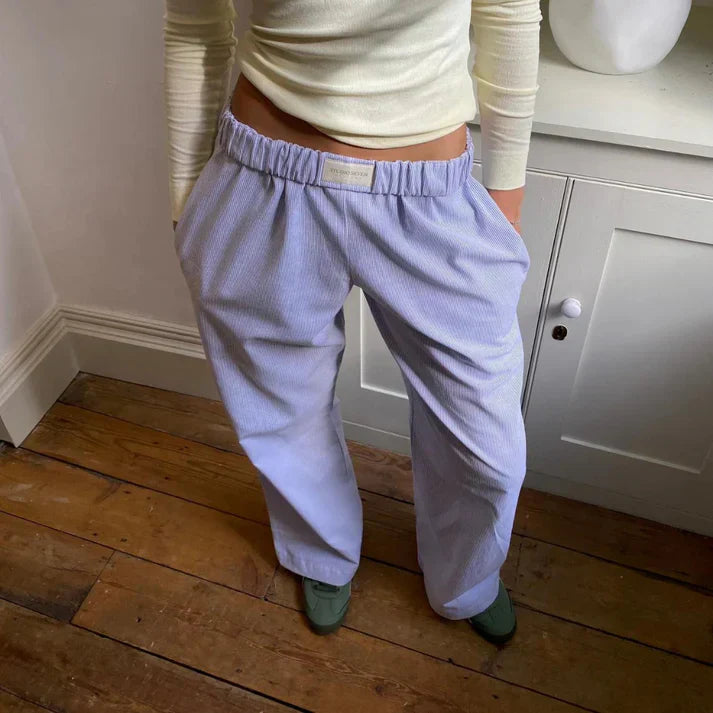 Samantha | Women's Stylish Linen Pants for a Fresh Look-The Yellow Prime