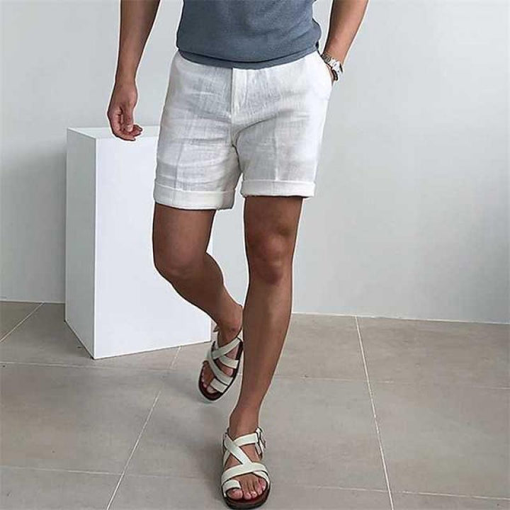 Emeric | Men's Linen Short Sleeve Shirt