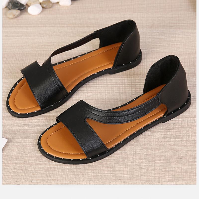 Women's Covered Heel Sandals for Comfort and Style-The Yellow Prime