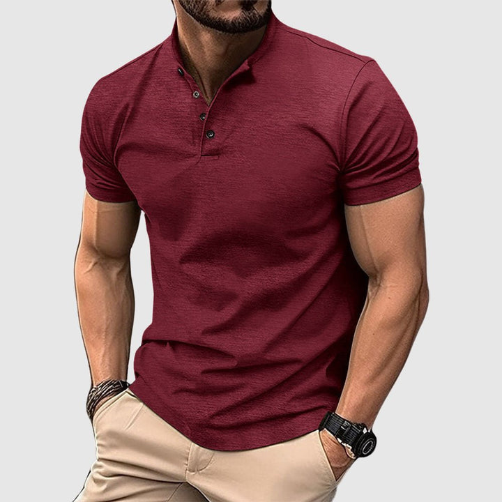 Men's Classic Breathable Polo Shirt-The Yellow Prime