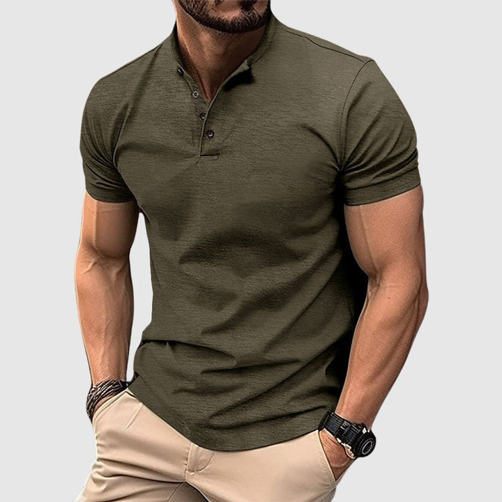 Men's Classic Breathable Polo Shirt-The Yellow Prime