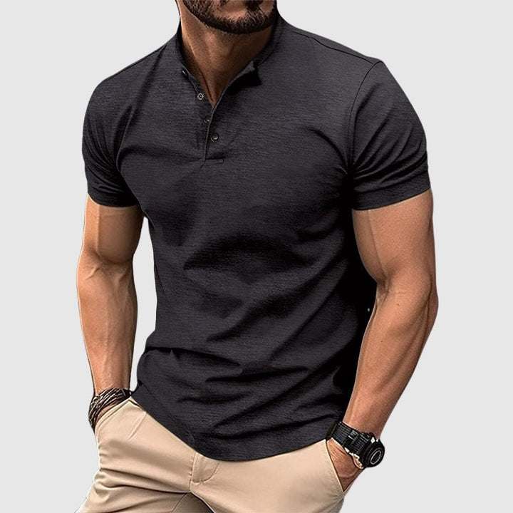 Men's Classic Breathable Polo Shirt-The Yellow Prime