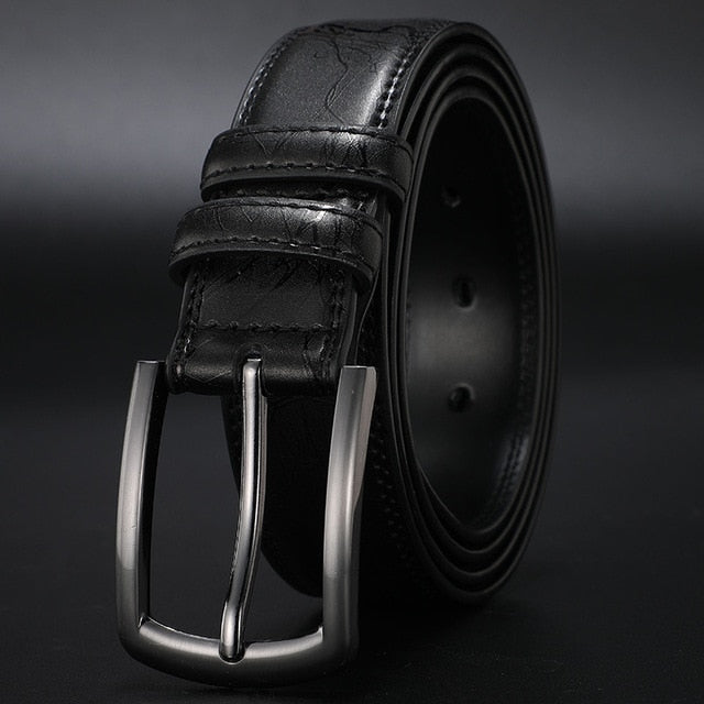 Ethan | Stylish Men's Leather Belt-The Yellow Prime