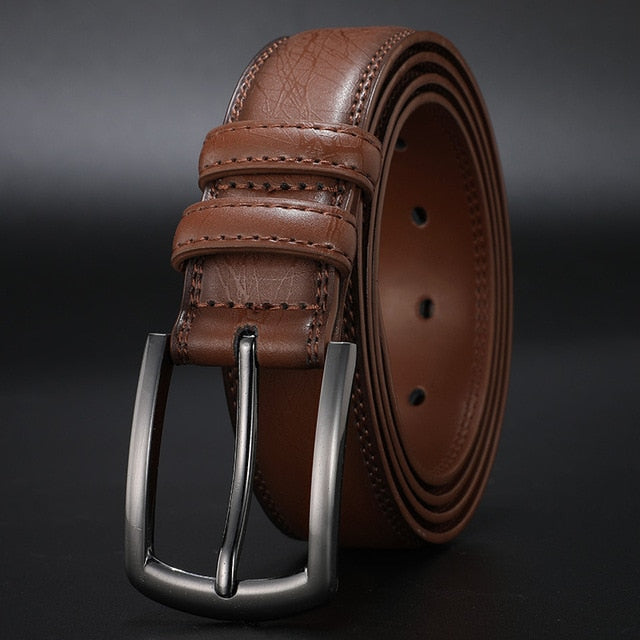 Ethan | Stylish Men's Leather Belt-The Yellow Prime