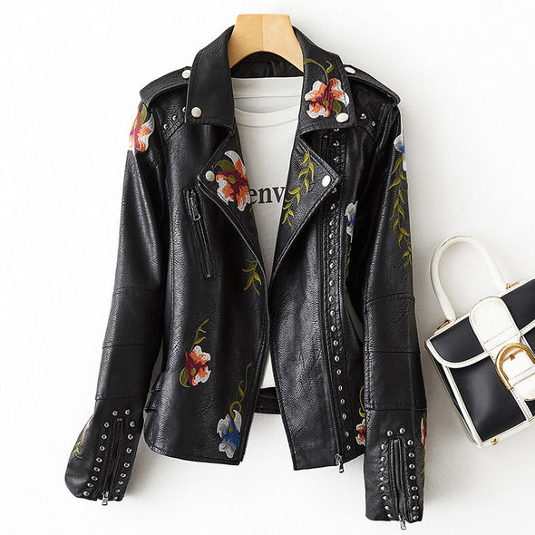 Ivy | Women's Stylish Comfortable Faux Leather Jacket