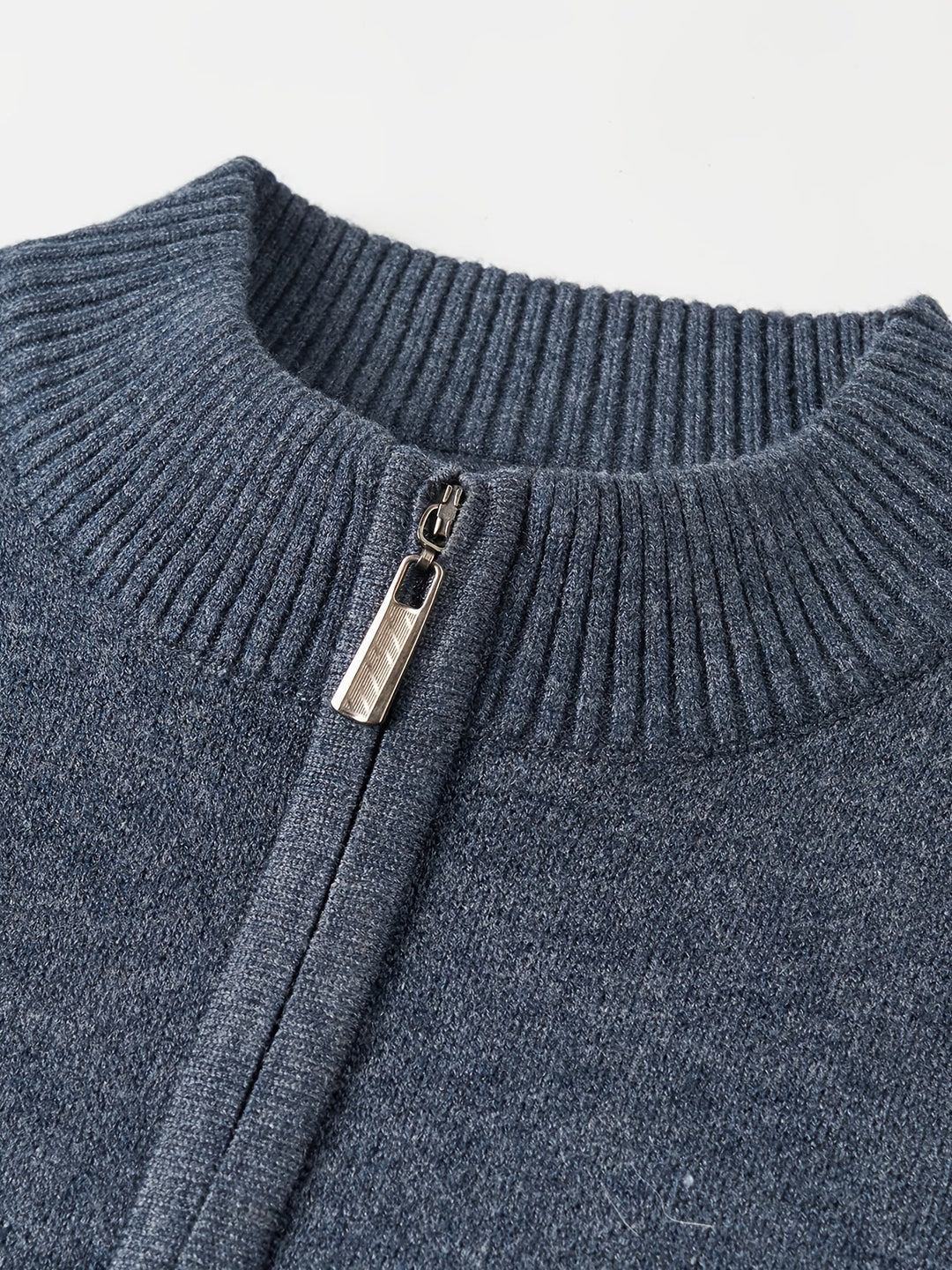 Men's Classic Zip-Neck Sweater