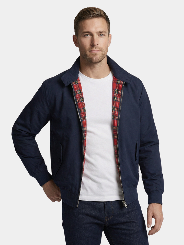 Men's Oversized Zip-Up Casual Coat