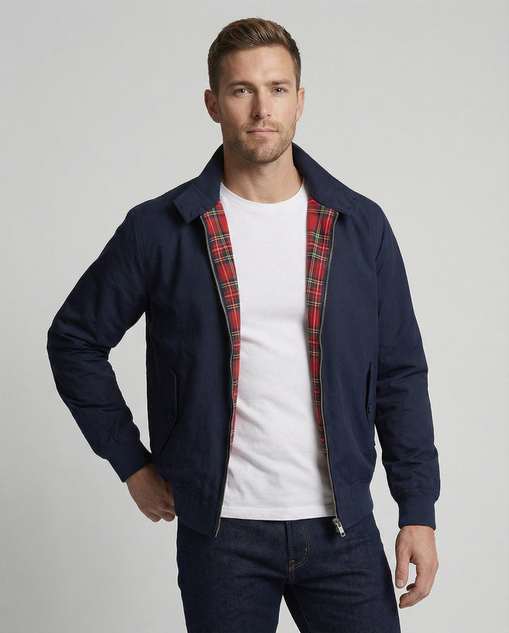 Men's Oversized Zip-Up Casual Coat