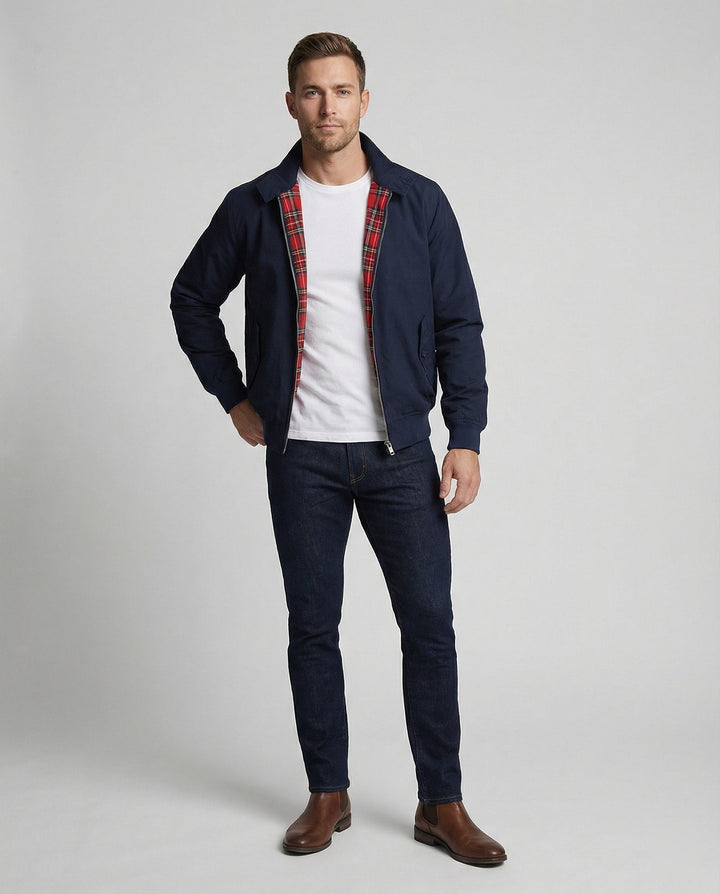 Men's Oversized Zip-Up Casual Coat