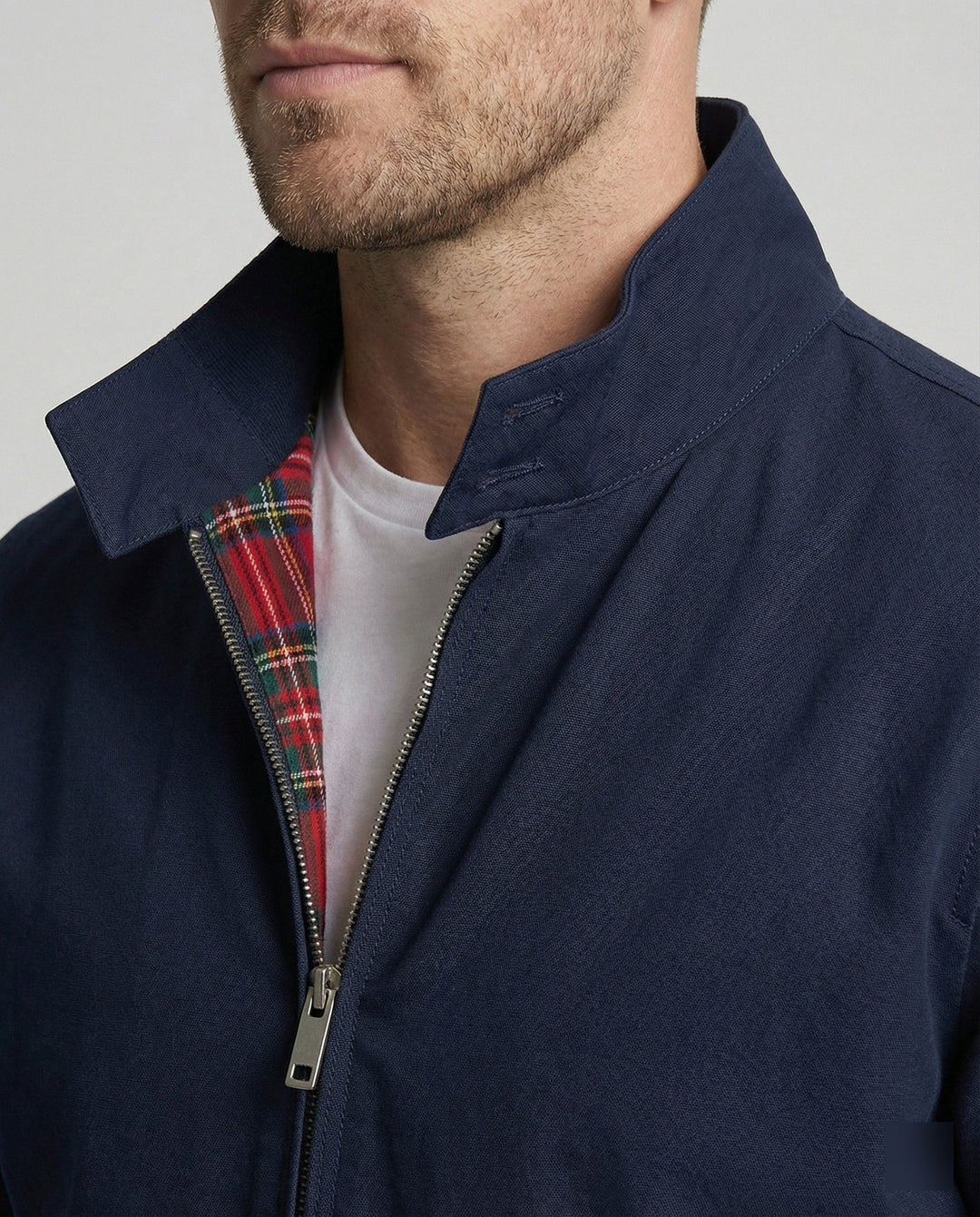 Men's Oversized Zip-Up Casual Coat