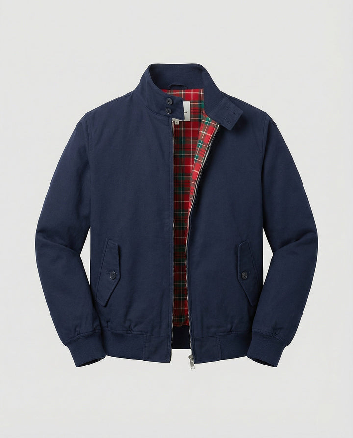 Men's Oversized Zip-Up Casual Coat