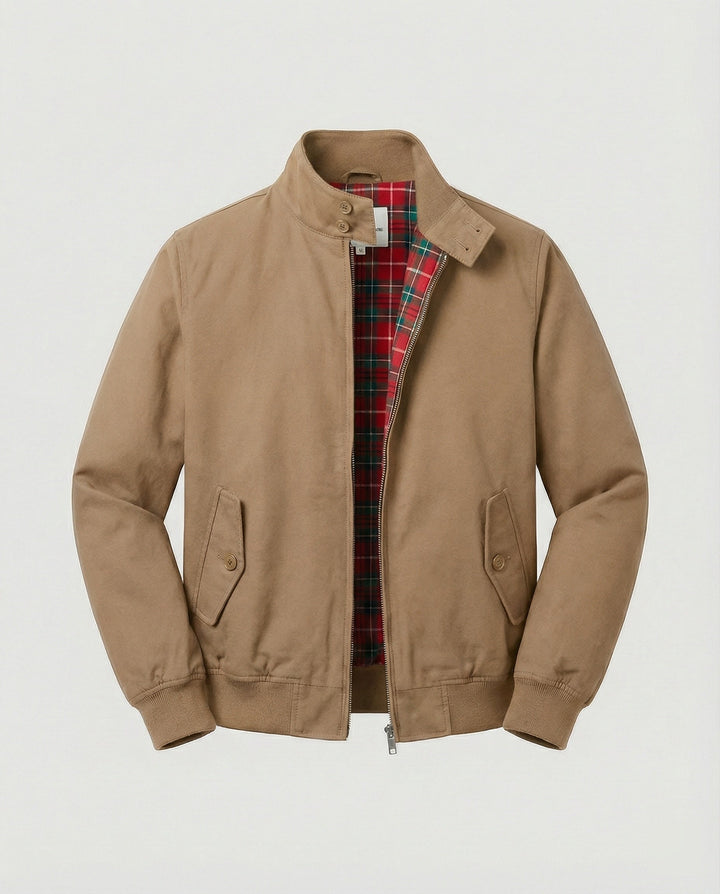 Men's Oversized Zip-Up Casual Coat