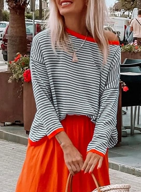 Charlotte | Women's Trendy Striped Sweater for Stylish Outfits