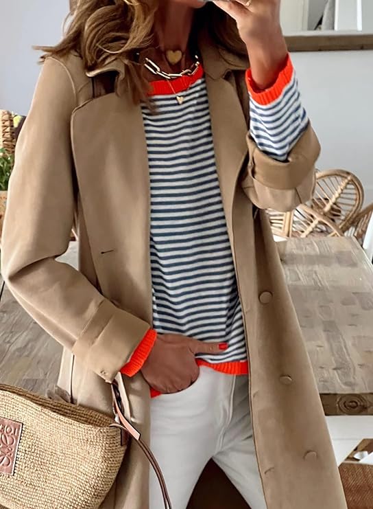 Charlotte | Women's Trendy Striped Sweater for Stylish Outfits