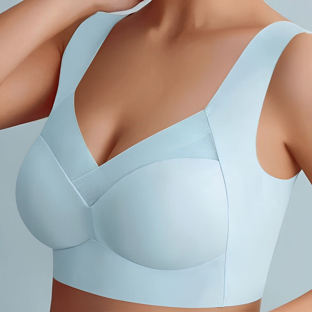 Women's Seamless Ergonomic Bra Top for Comfort and Support-The Yellow Prime