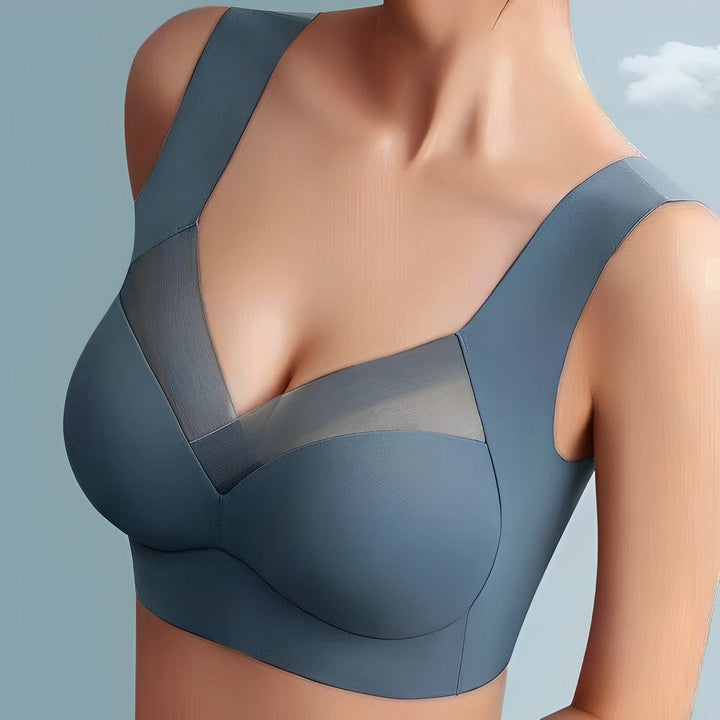 Women's Seamless Ergonomic Bra Top for Comfort and Support-The Yellow Prime