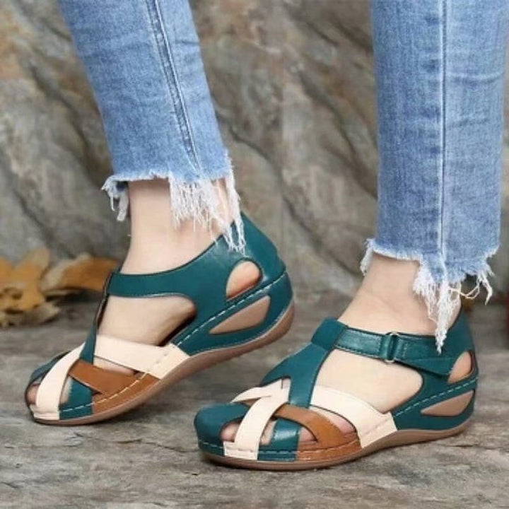 Piper | Women's Orthopedic Wedge Sandals for Comfort and Support-The Yellow Prime