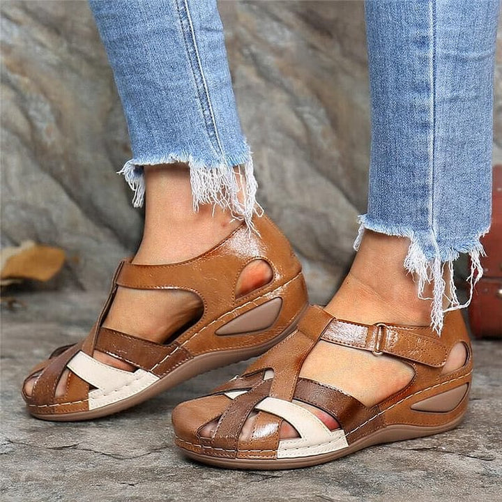 Piper | Women's Orthopedic Wedge Sandals for Comfort and Support-The Yellow Prime