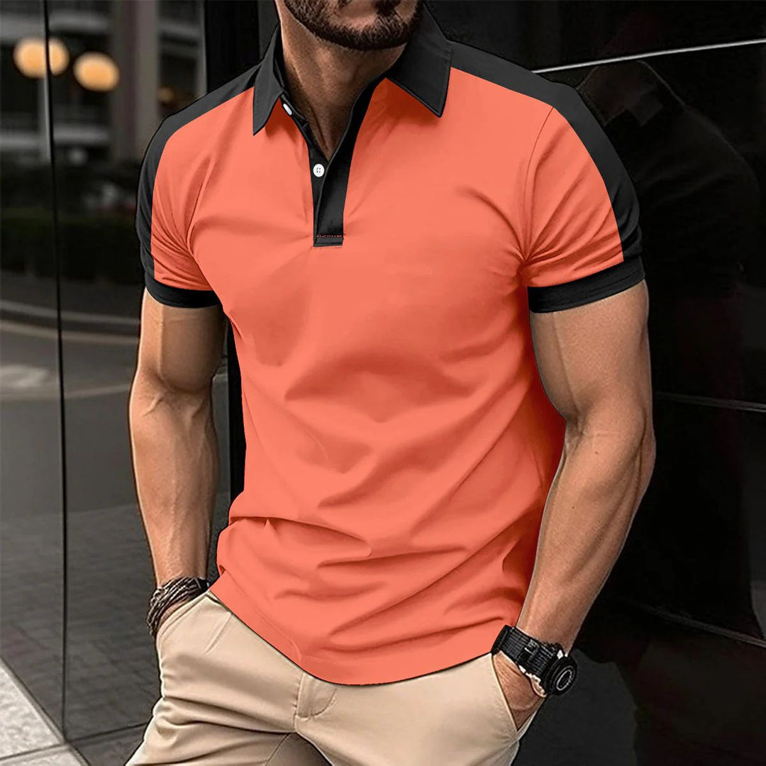 James | Men's Stylish Summer Polo Shirt-The Yellow Prime