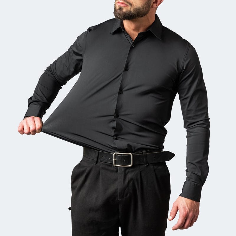 Men's Elastic Comfort Shirt, Breathable Fabric, Quick Drying Fit-The Yellow Prime