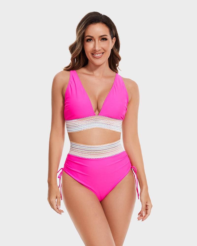 Women's Corrective Swimwear Bikini for Flattering Fit-The Yellow Prime