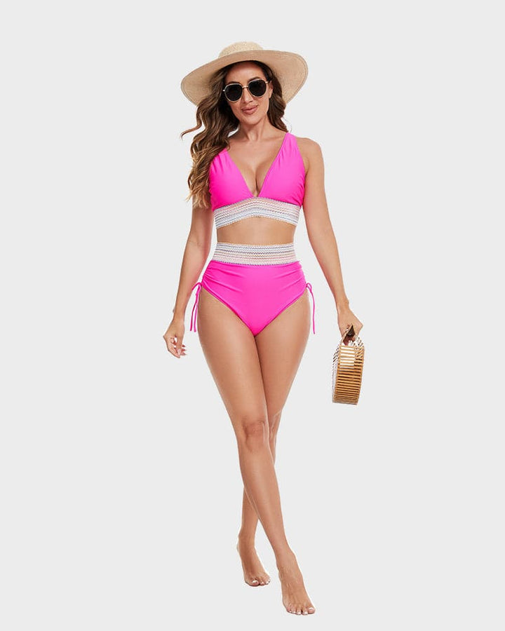 Women's Corrective Swimwear Bikini for Flattering Fit-The Yellow Prime