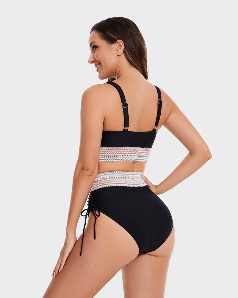 Women's Corrective Swimwear Bikini for Flattering Fit-The Yellow Prime