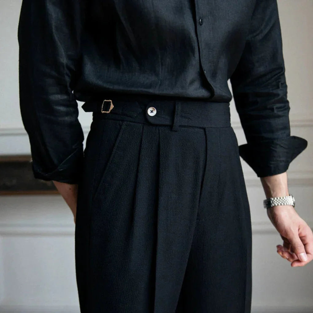 Men's Modern Business Trousers – Sleek Design with Relaxed Fit-The Yellow Prime