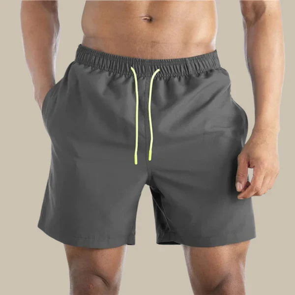 Men's Casual Beach Shorts-The Yellow Prime
