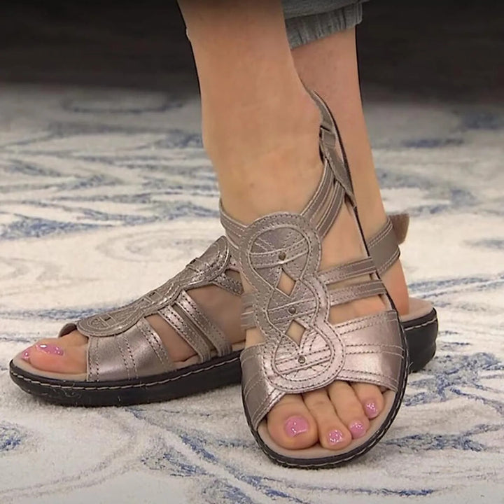 Lexi | Women's Stylish Ergonomic Sandals with Arch Support-The Yellow Prime