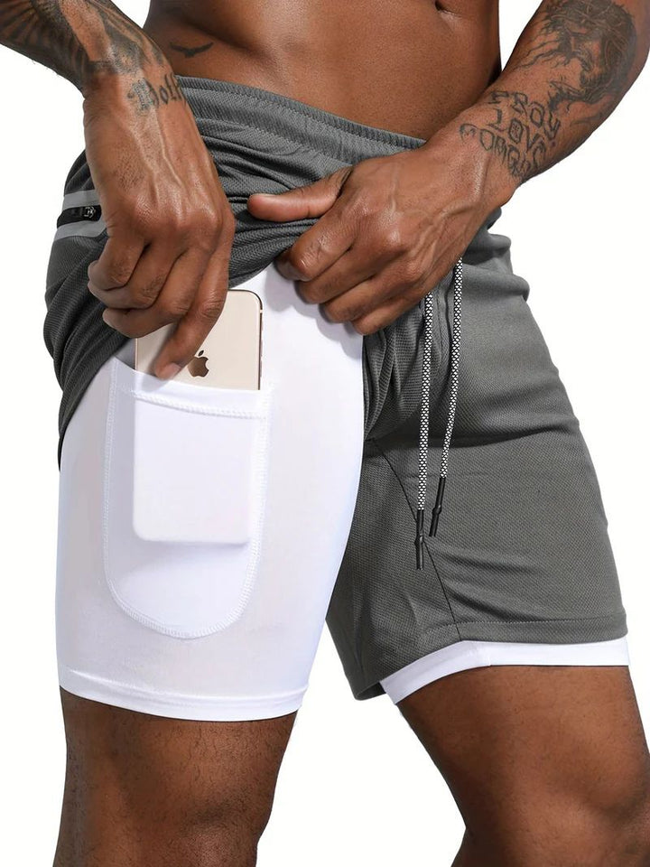 James | Men's Stylish and Comfortable Sports Shorts for Summer-The Yellow Prime