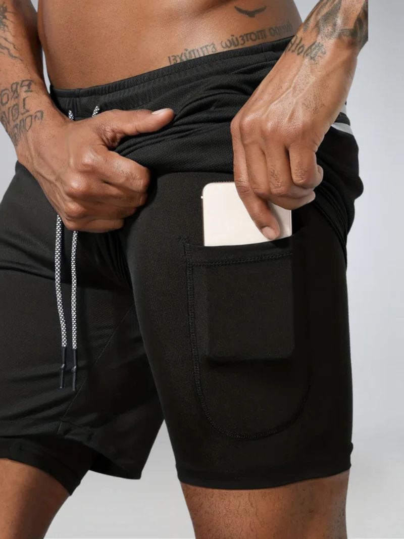 James | Men's Stylish and Comfortable Sports Shorts for Summer-The Yellow Prime