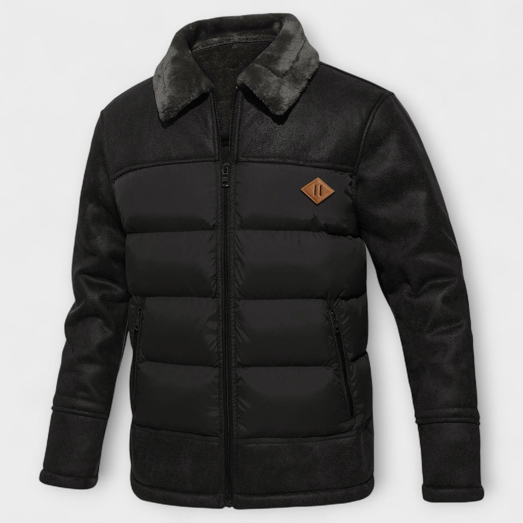 Mænds oversized, elegante og tidløse frakke