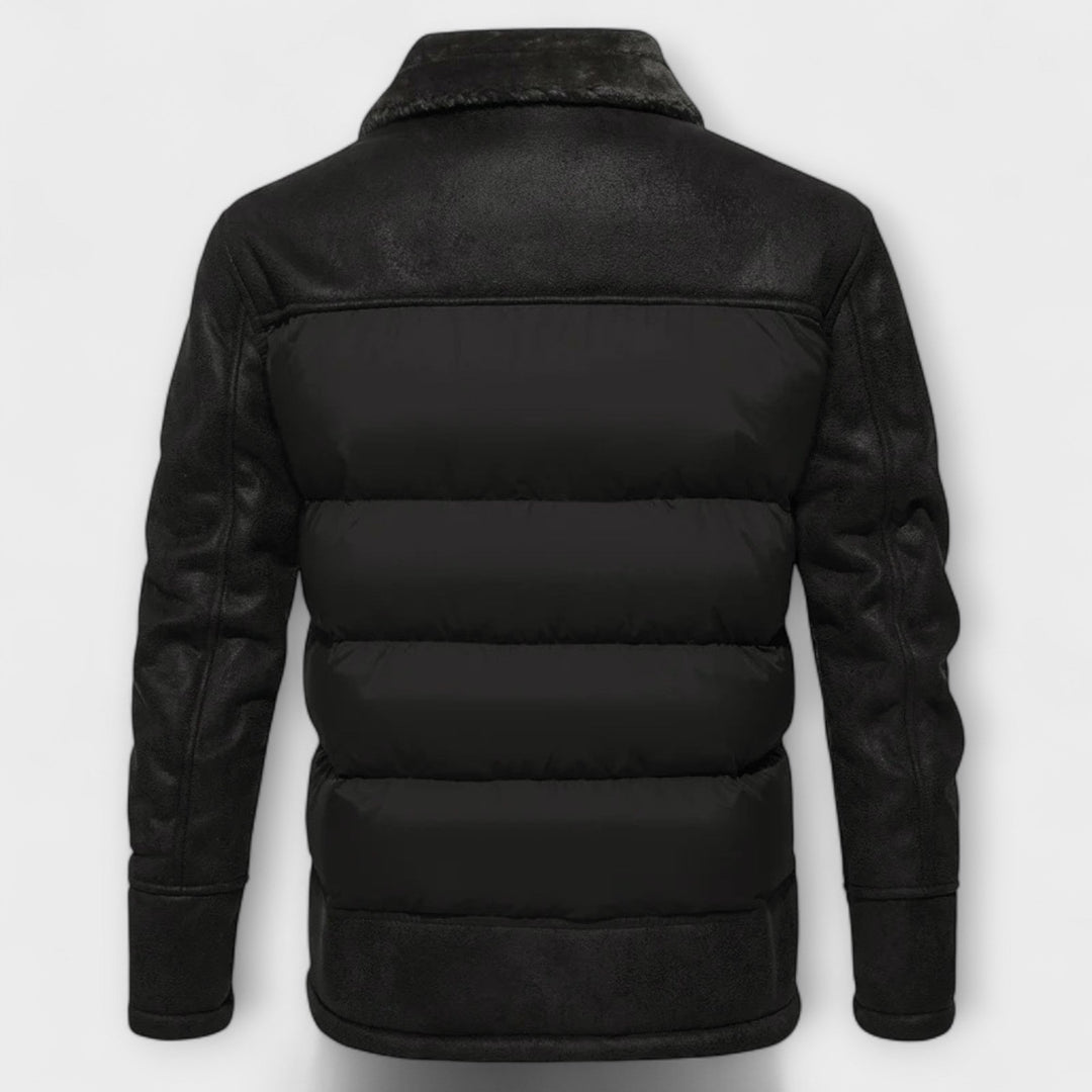 Mænds oversized, elegante og tidløse frakke