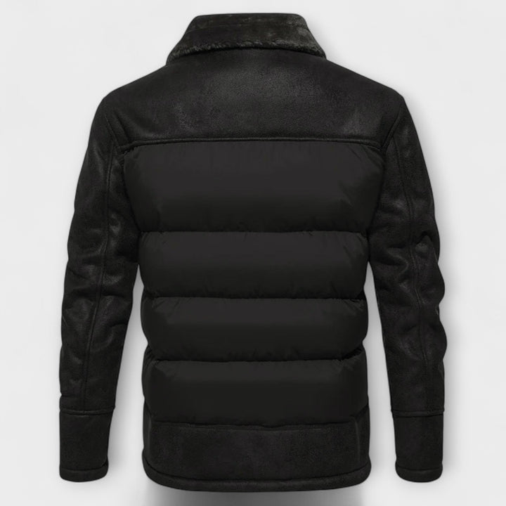 Mænds oversized, elegante og tidløse frakke