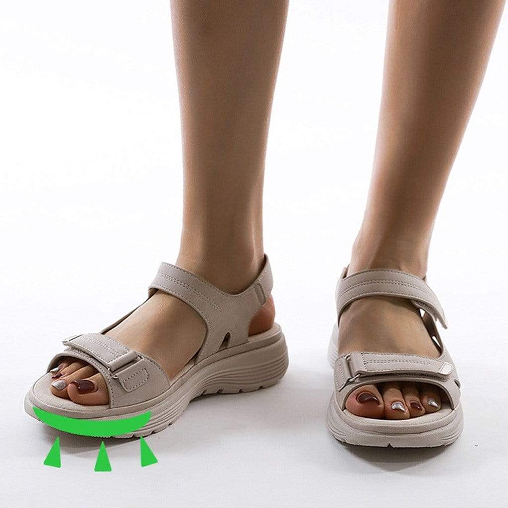 Nathalie | Women's Luxurious Orthopedic Summer Sandals for Comfort-The Yellow Prime