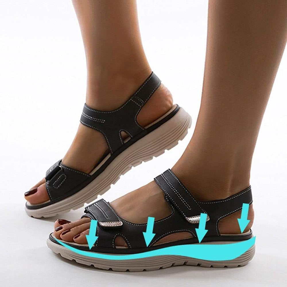Nathalie | Women's Luxurious Orthopedic Summer Sandals for Comfort-The Yellow Prime