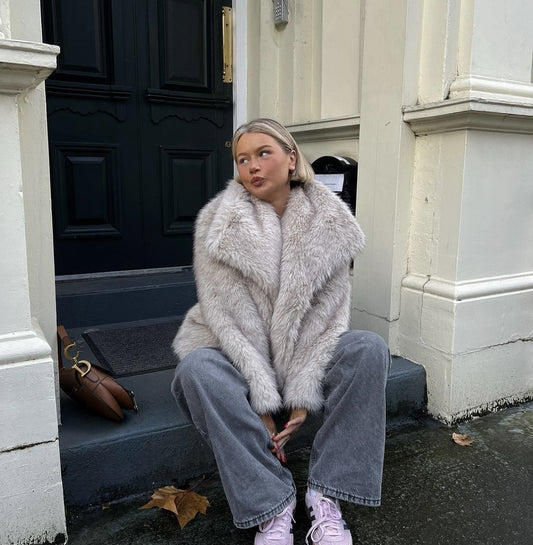 Women's Longline Understated Stylish Coat – Warm Fall & Winter